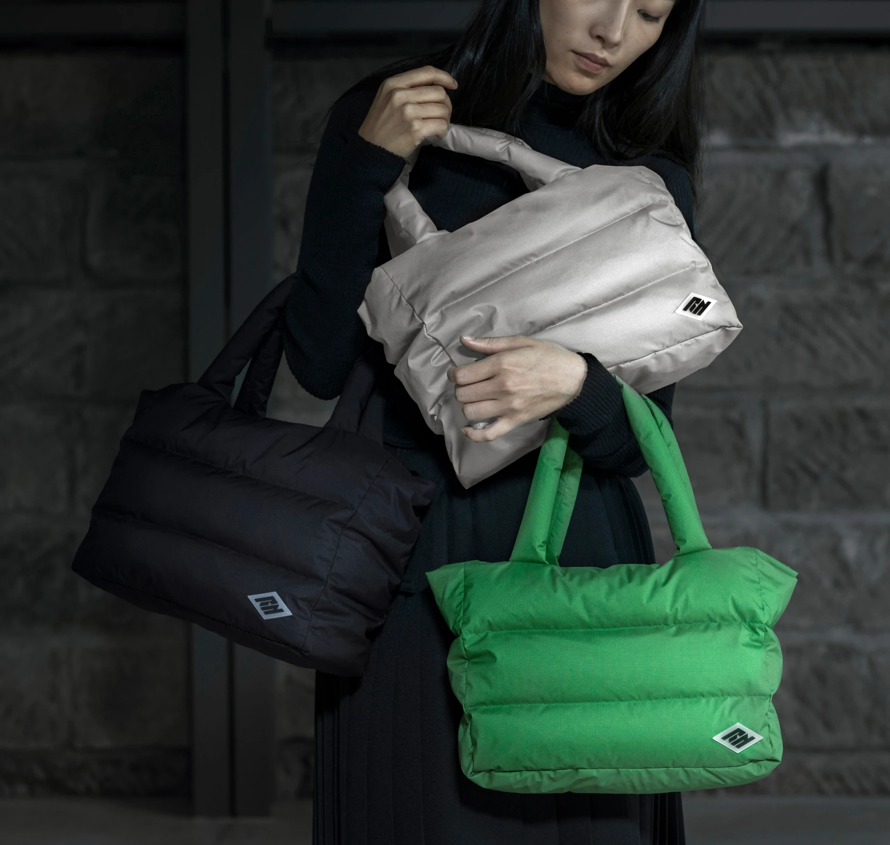 RURA UNISEX / DOWN TOTE BAG