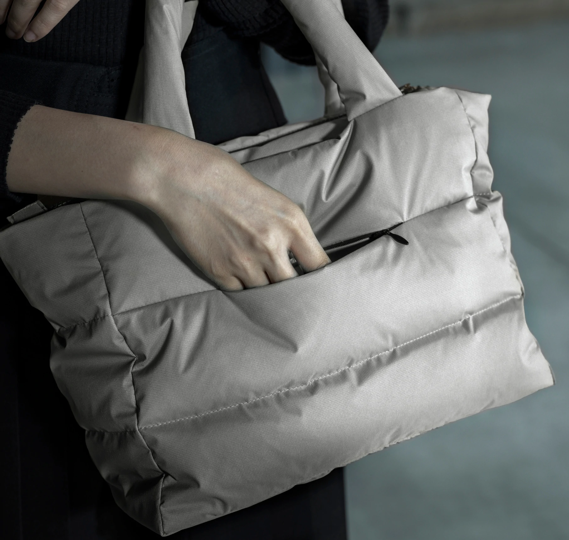 RURA UNISEX / DOWN TOTE BAG